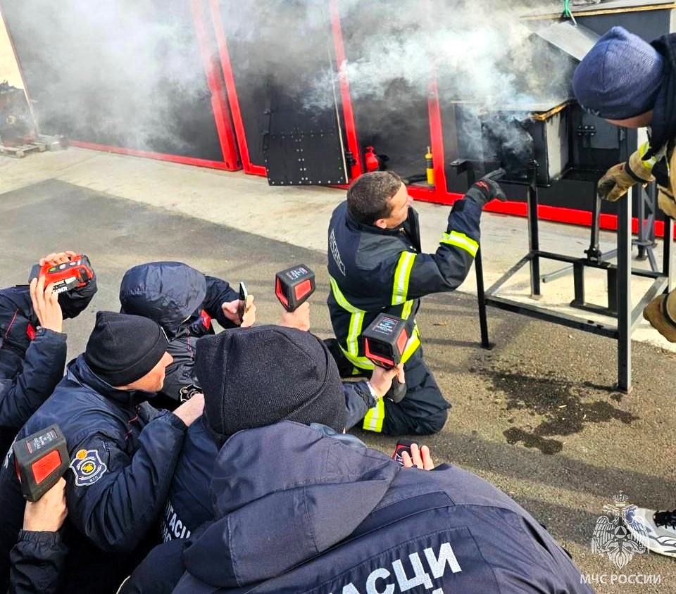  Тепловизионная подготовка в Российско-Сербском гуманитарном центре 