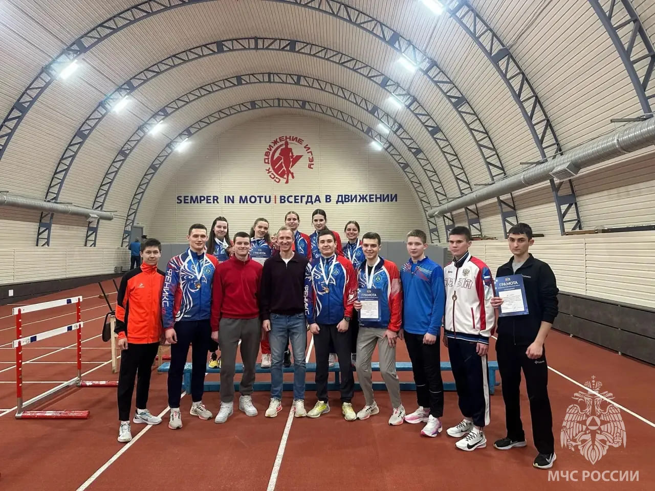 Курсанты академии показали высокие результаты на старте легкоатлетической Спартакиады