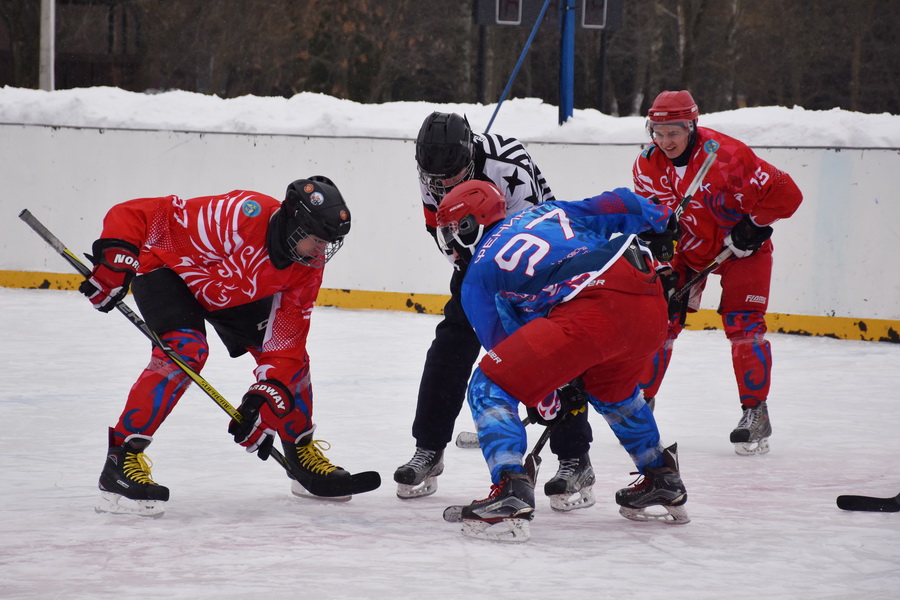 Товарищеский хоккейный матч, посвященный памяти Н.А. Малышкина.
