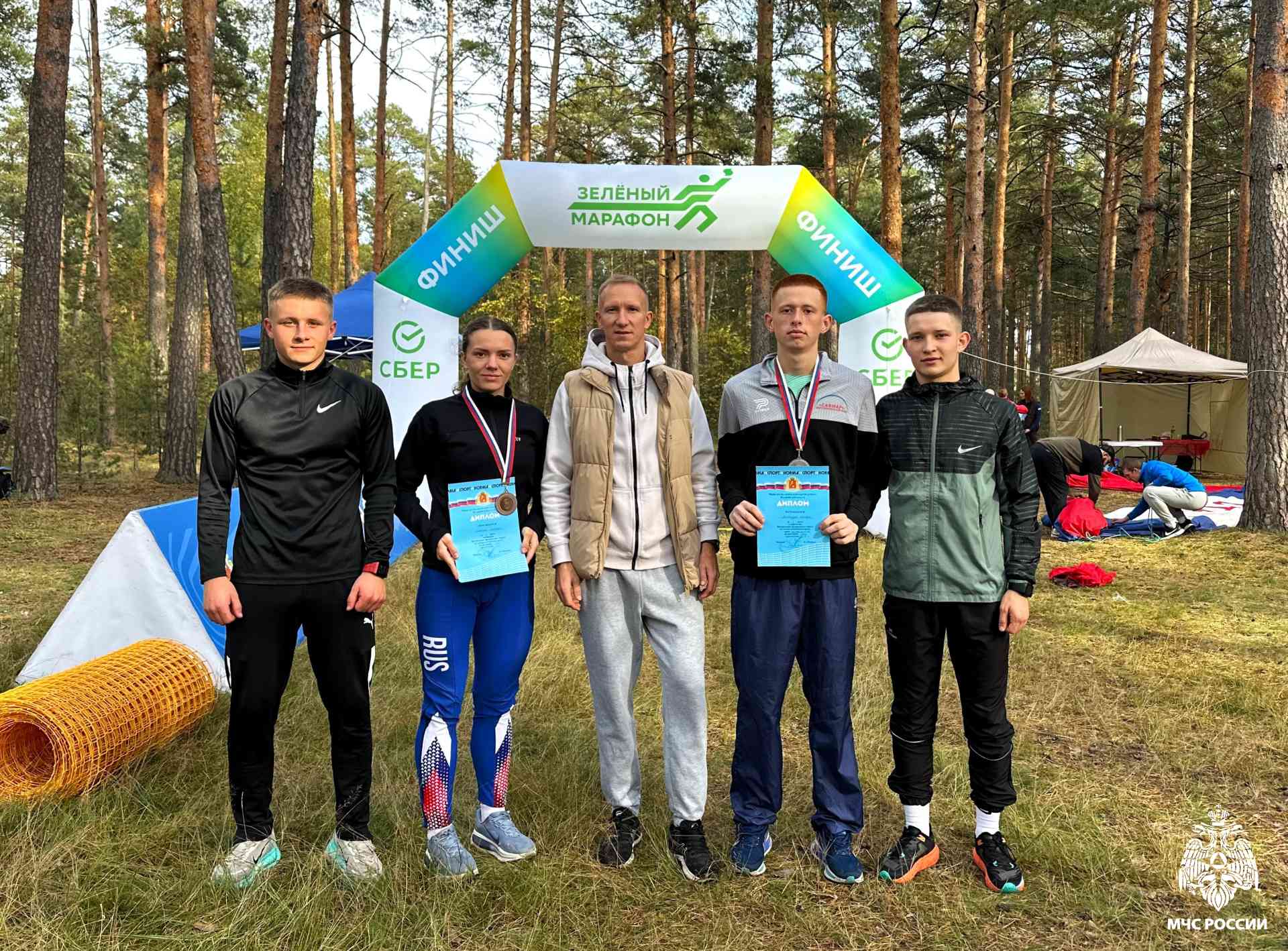 Курсанты академии завоевали медали на чемпионате ЦФО по кроссу