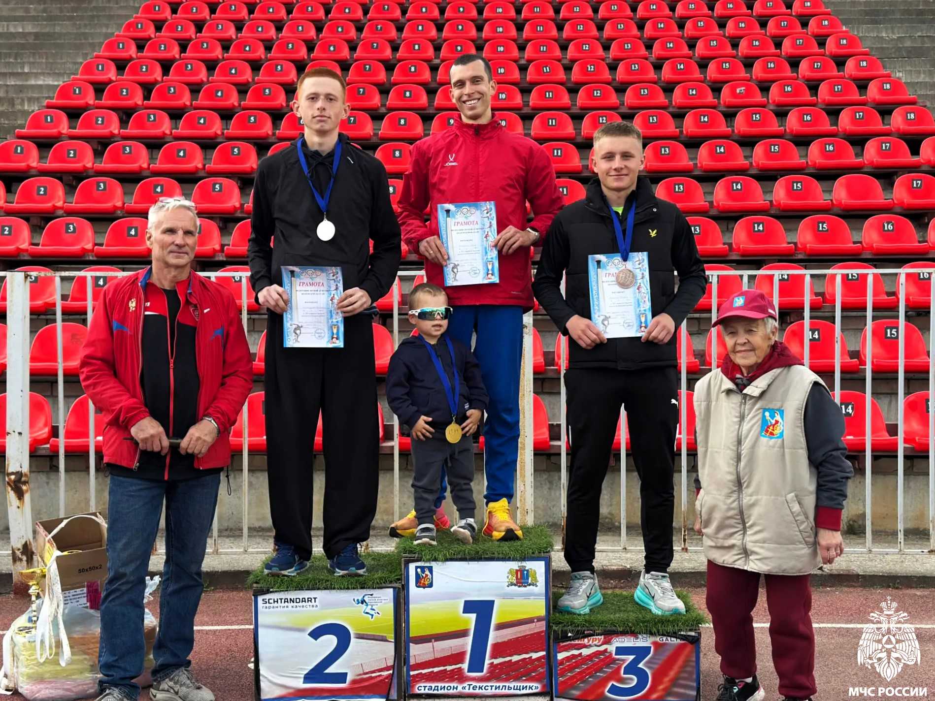   Золотой час: спортсмены академии завоевали медали на Чемпионате по легкой атлетике