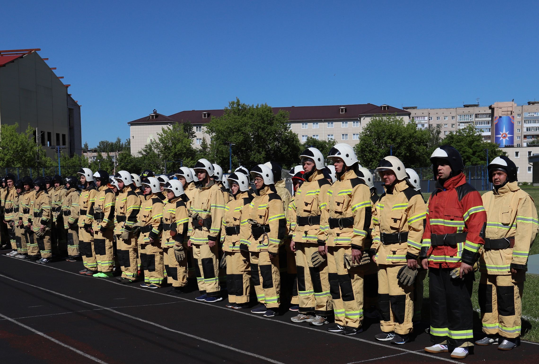 Комплексная пожарная эстафета имени А.В. Самсонова, посвящённая празднованию 85-летия пожарно-спасательного (пожарно-прикладного) спорта МЧС России 