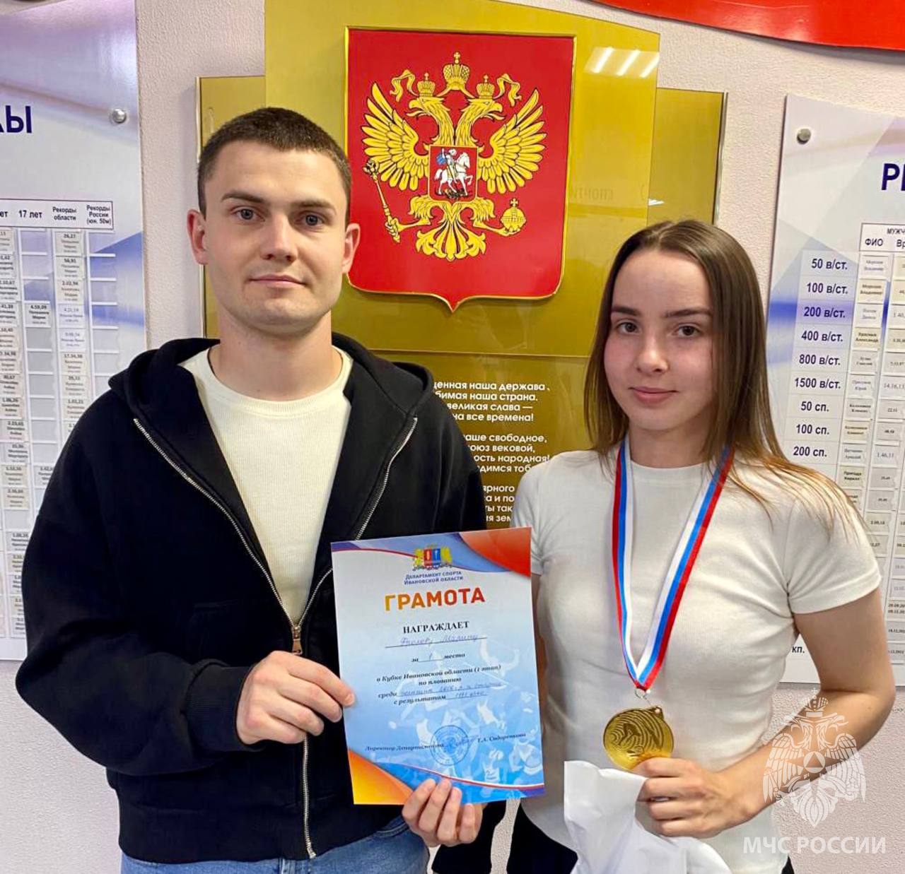 Пловцы Академии заняли призовые места на Кубке Ивановской области