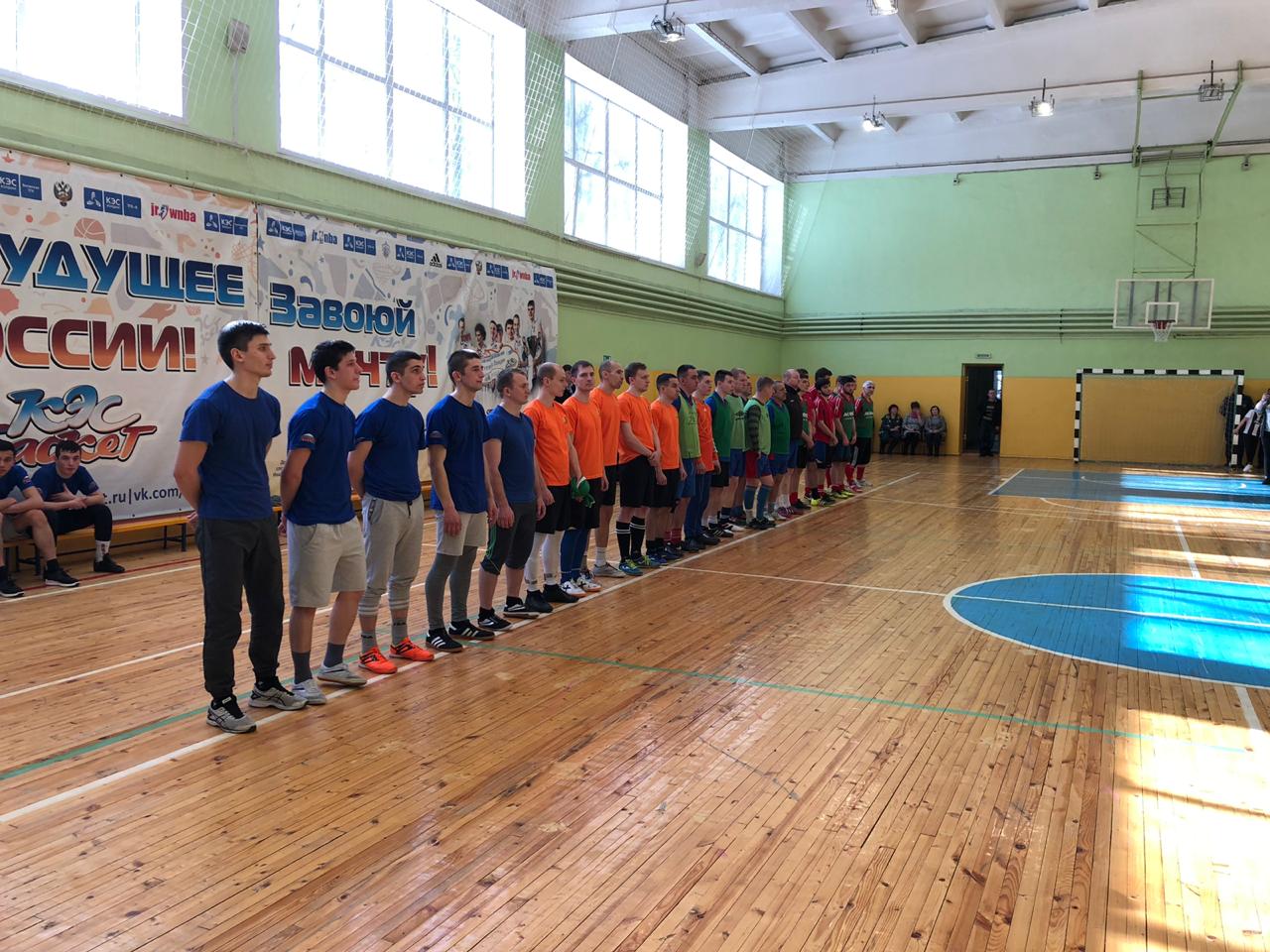 Победители турнира по мини-футболу.