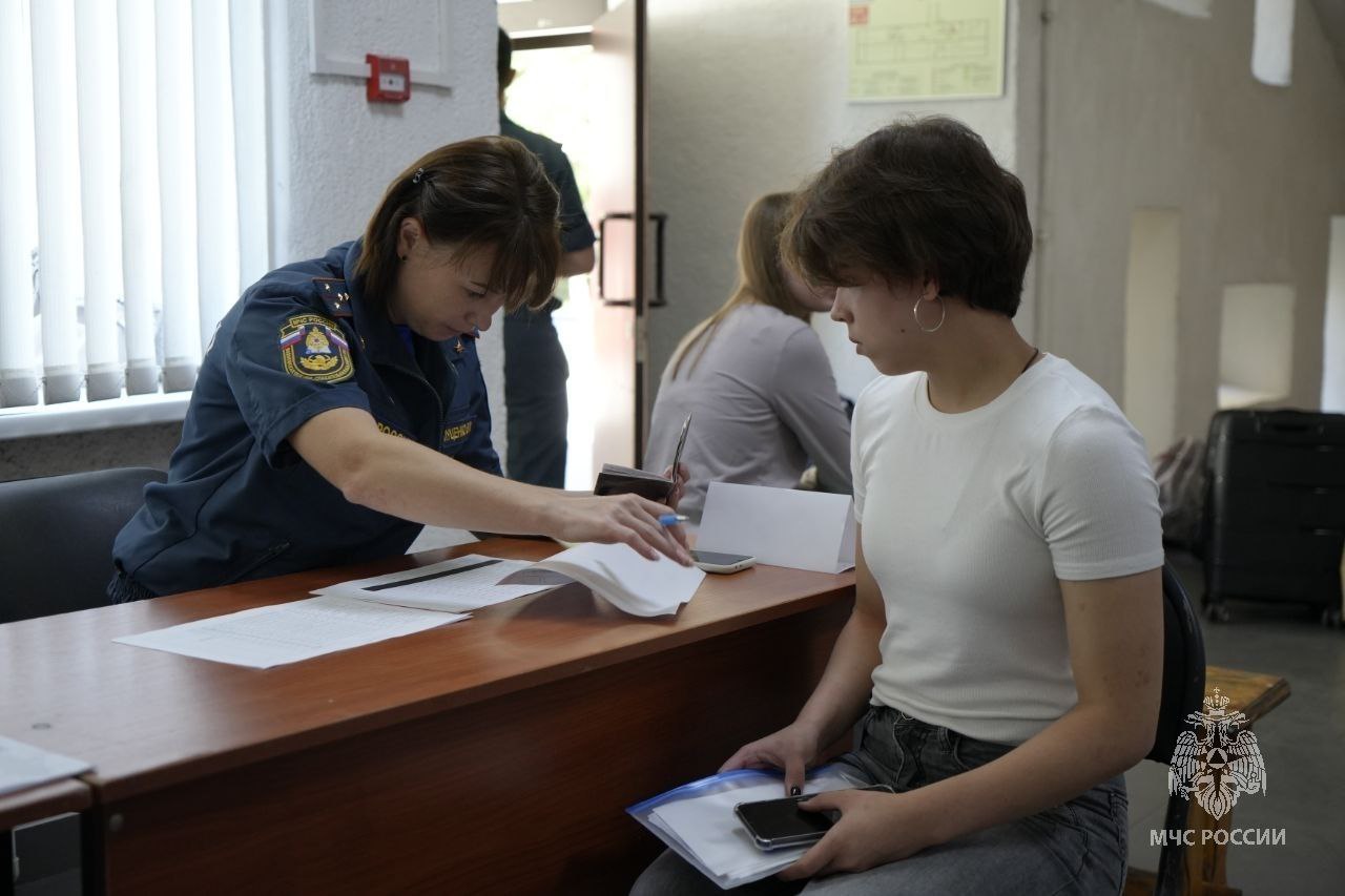 В Академии завершился набор курсантов