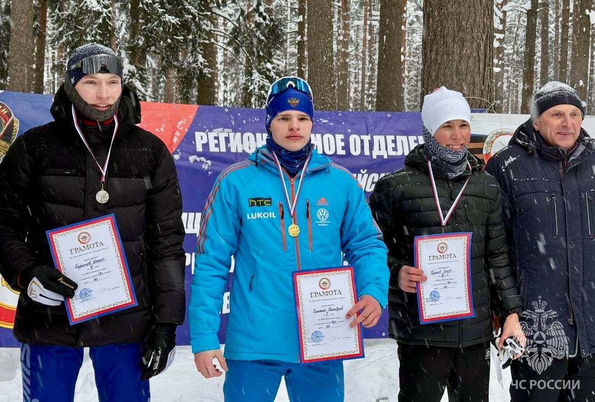  Золото и серебро на «Лыжне ДОСААФ 2026»