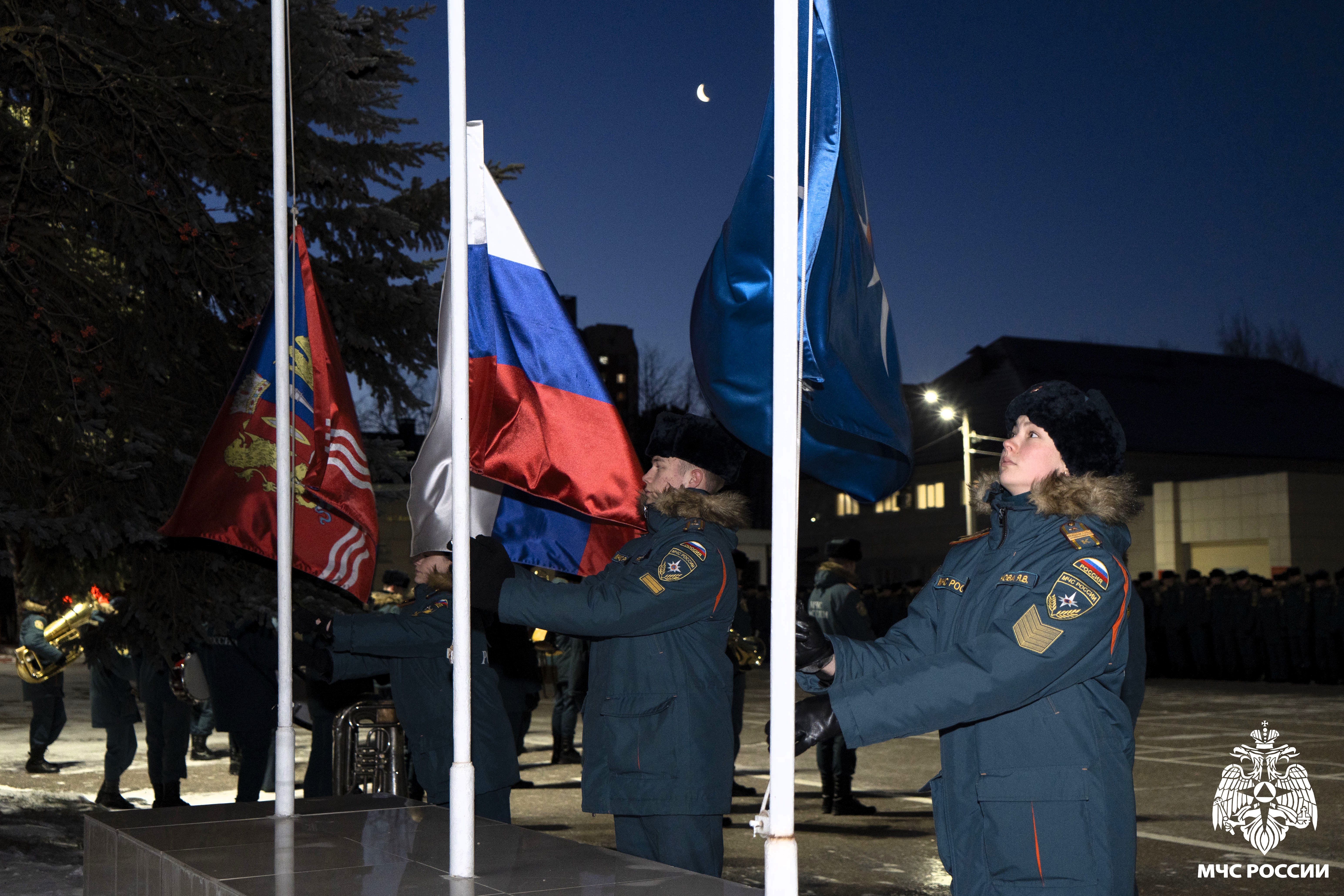 Утреннее построение 