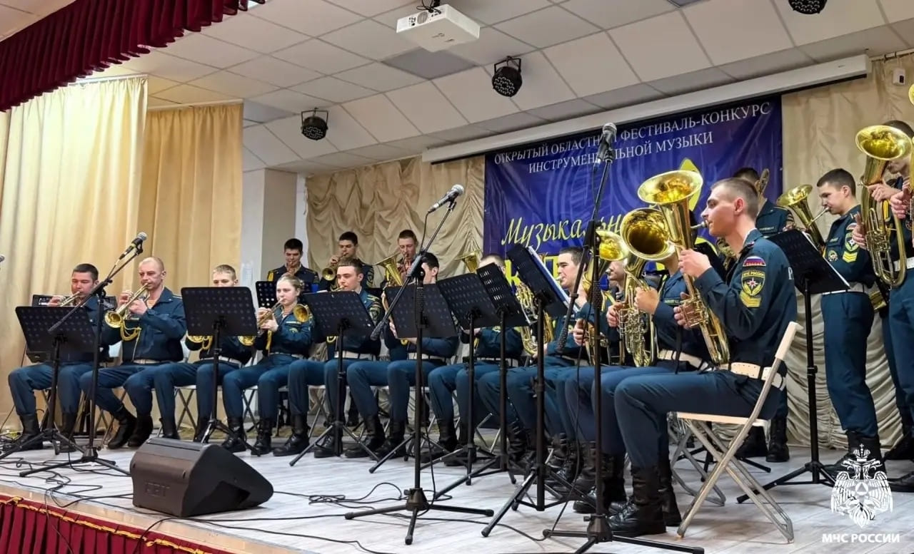 Духовой оркестр академии успешно выступил на 15-м областном фестивале-конкурсе «Музыкальный клубок»