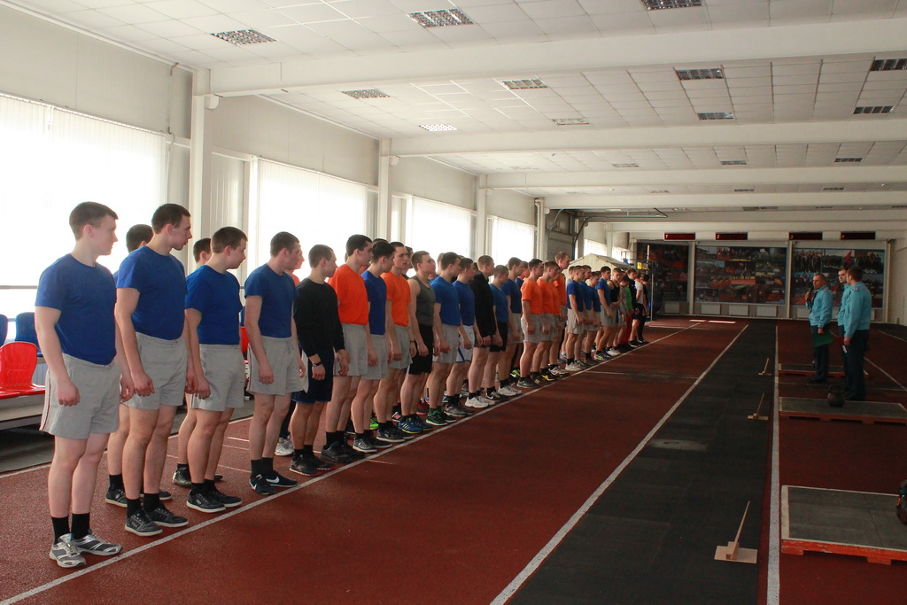 Первенство академии по гиревому спорту.