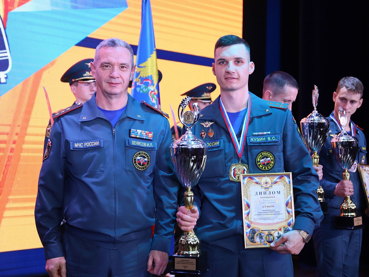 Финальный этап смотра-конкурса на звание «Лучший начальник караула» и  «Лучший пожарный» МЧС России